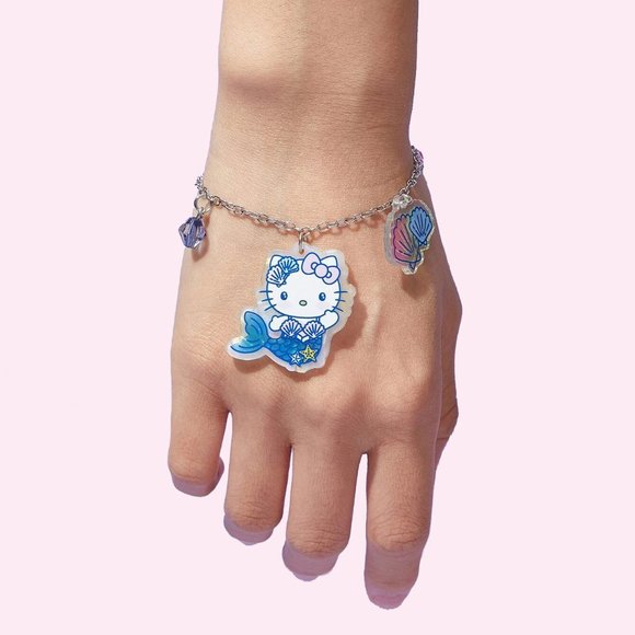 HELLO KITTY Mermaid Charm Bracelet - Picture 5 of 6